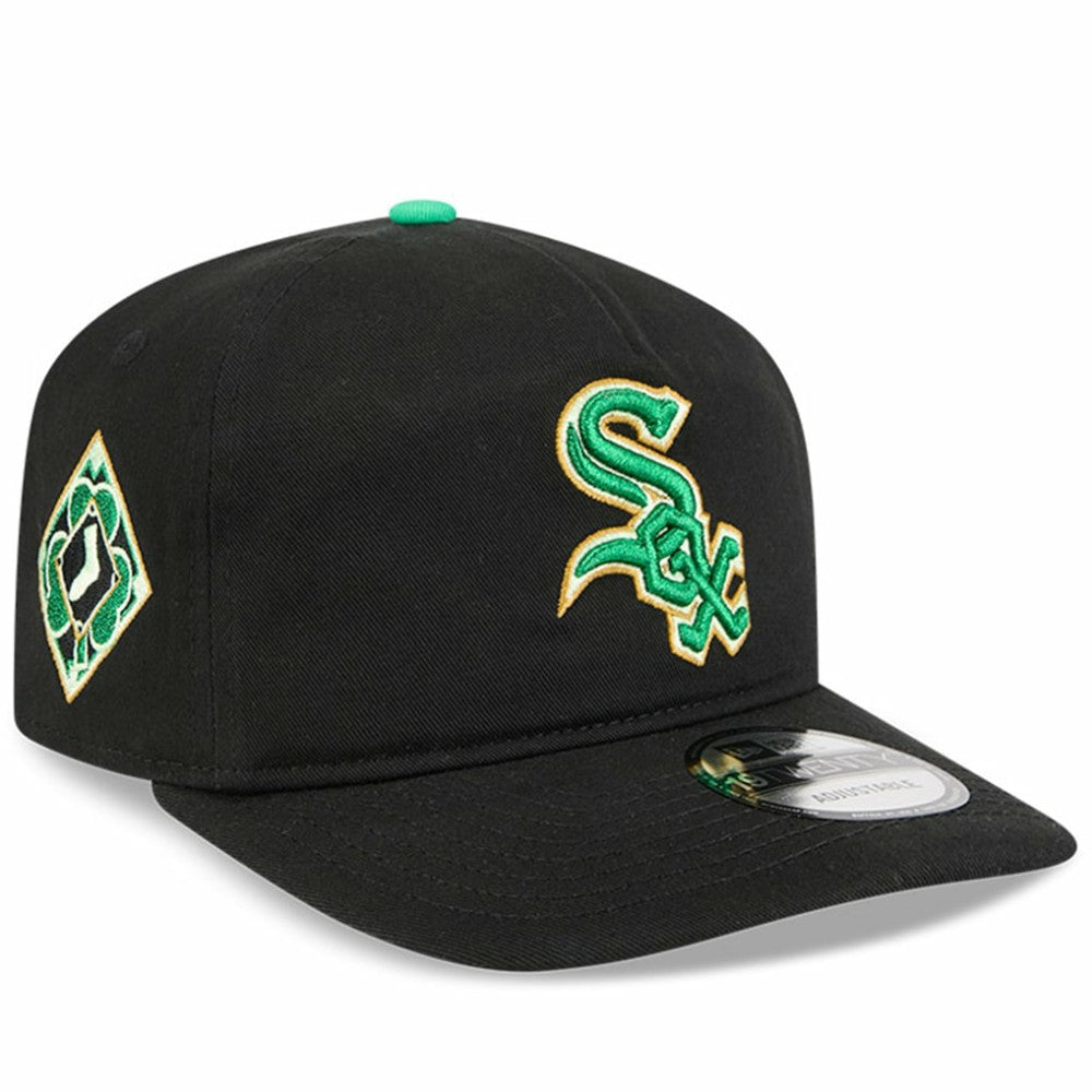 Black Chicago White Sox New Era 2026 St. Patrick's Day 19TWENTY Adjustable Hat