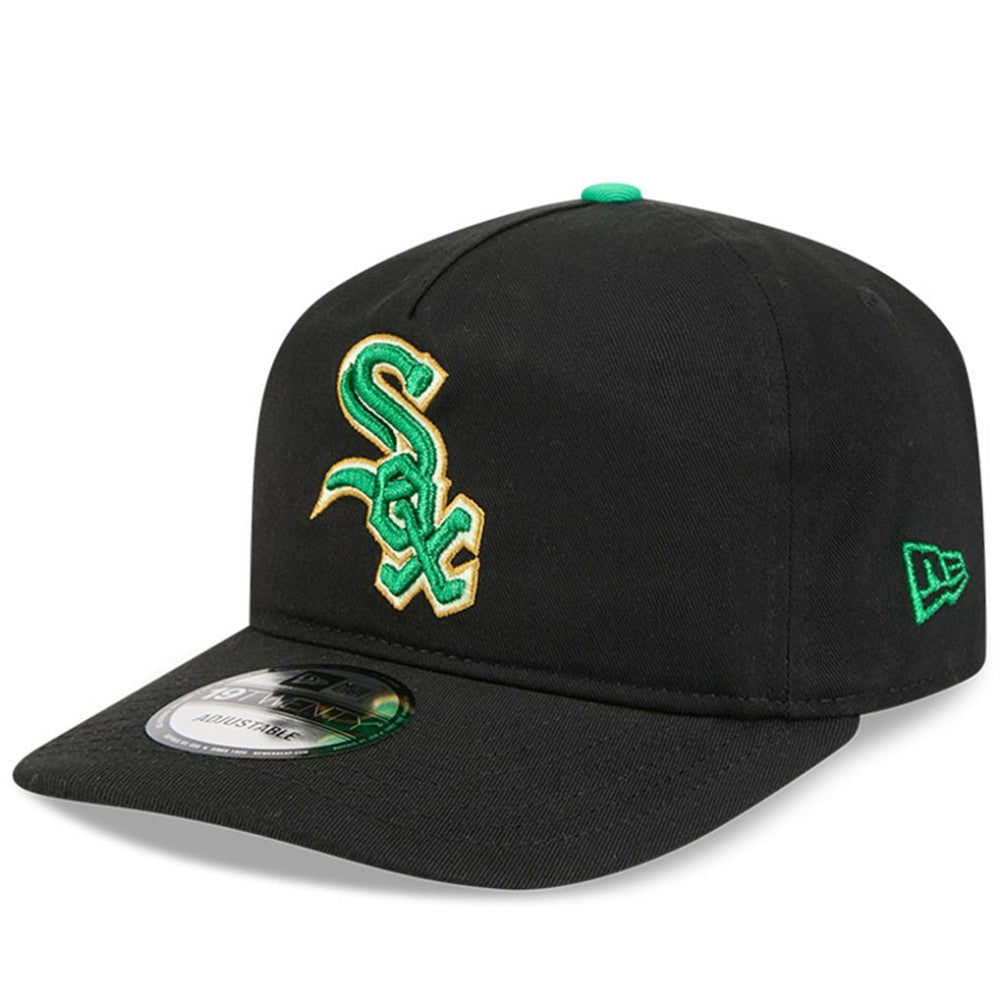 Black Chicago White Sox New Era 2026 St. Patrick's Day 19TWENTY Adjustable Hat