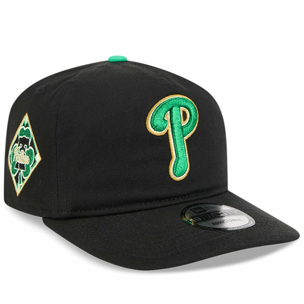 Black Philadelphia Phillies New Era 2026 St. Patrick's Day 19TWENTY Adjustable Hat