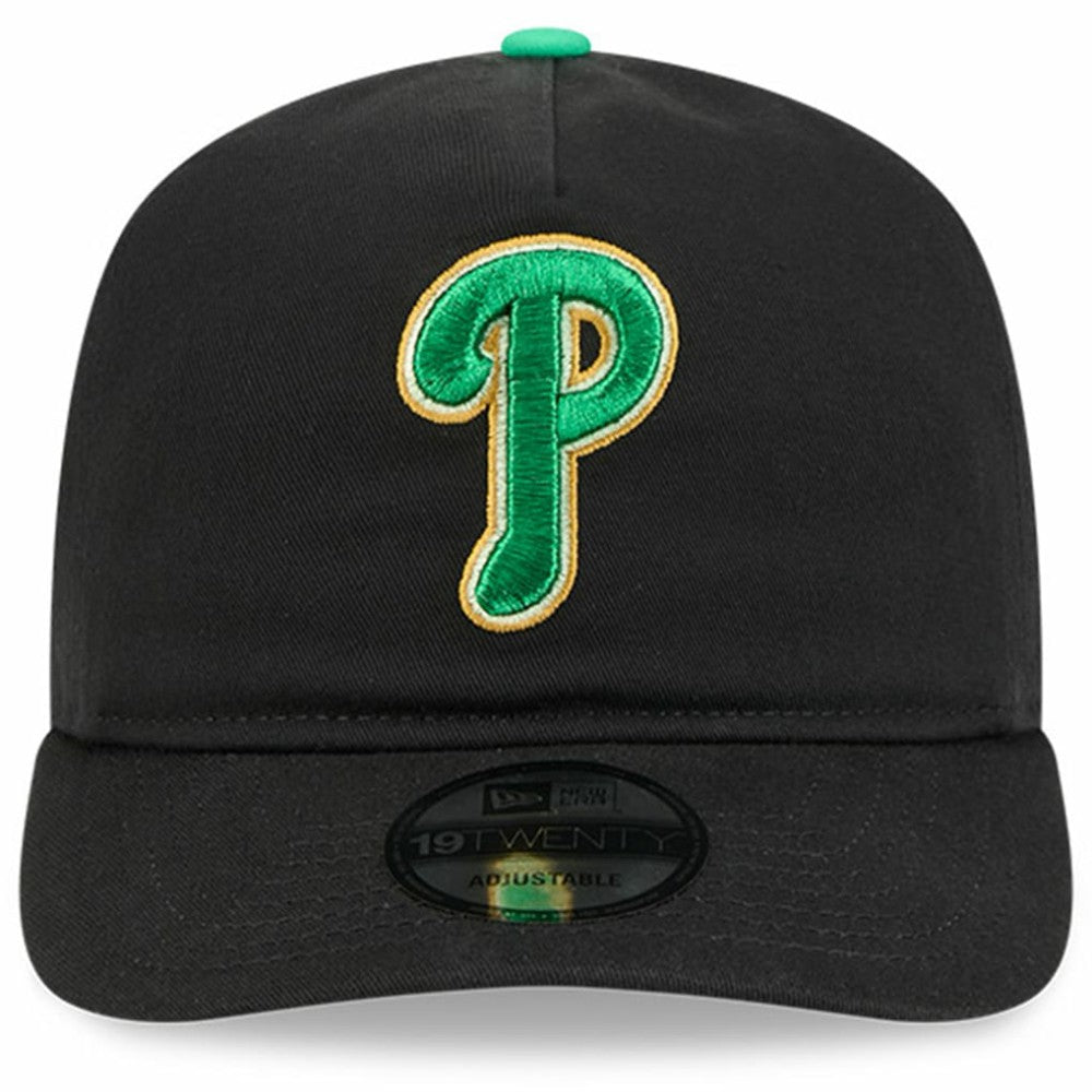 Black Philadelphia Phillies New Era 2026 St. Patrick's Day 19TWENTY Adjustable Hat
