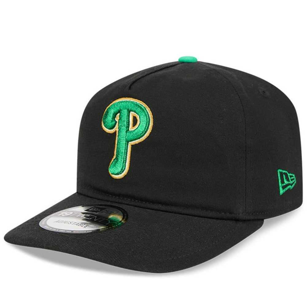 Black Philadelphia Phillies New Era 2026 St. Patrick's Day 19TWENTY Adjustable Hat
