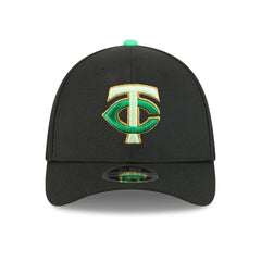 Black Minnesota Twins New Era 2026 St. Patrick's Day 39THIRTY Flex Hat