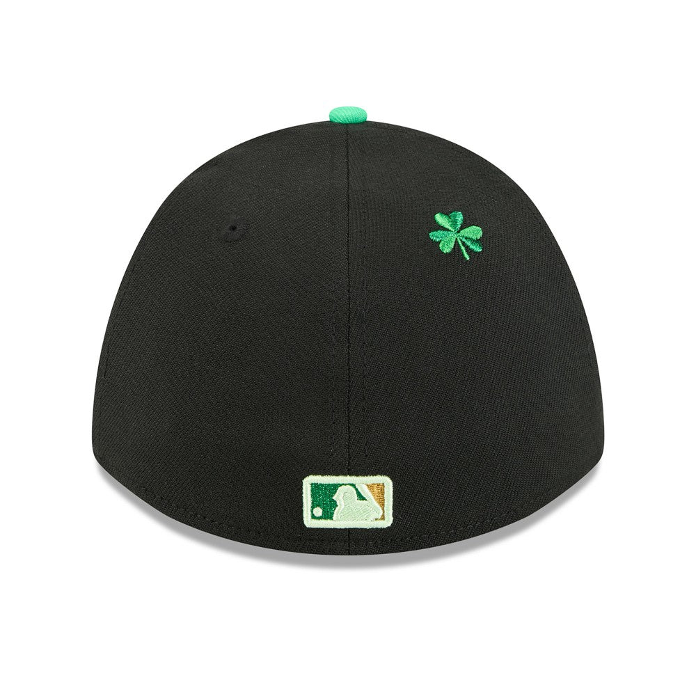 Black Minnesota Twins New Era 2026 St. Patrick's Day 39THIRTY Flex Hat