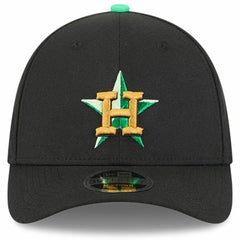 Black Houston Astros New Era 2026 St. Patrick's Day 39THIRTY Flex Hat