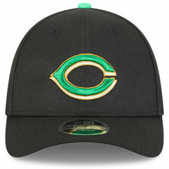 Black Cincinnati Reds New Era 2026 St. Patrick's Day 39THIRTY Flex Hat