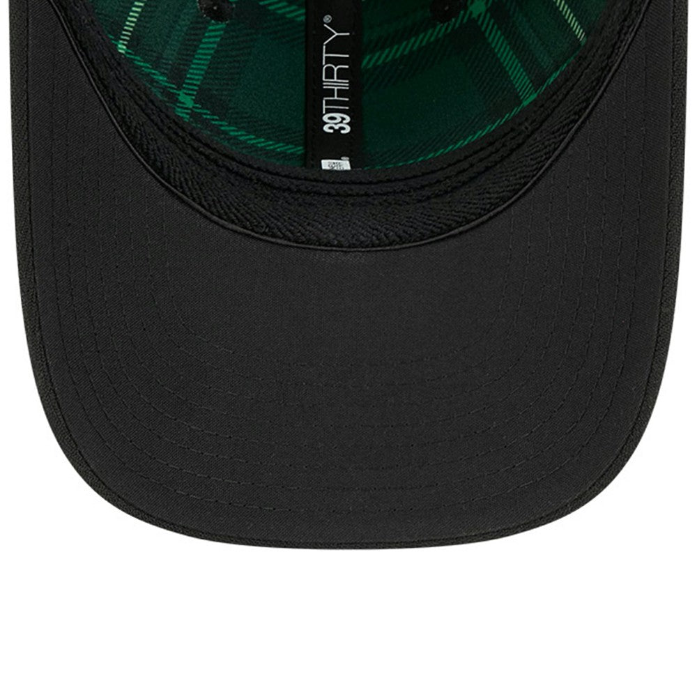 Black Cleveland Guardians New Era 2026 St. Patrick's Day 39THIRTY Flex Hat
