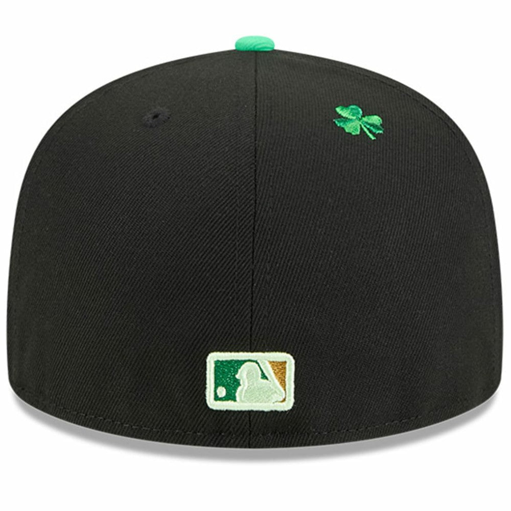 Black Chicago Cubs New Era 2026 St. Patrick's Day 59FIFTY Fitted Hat
