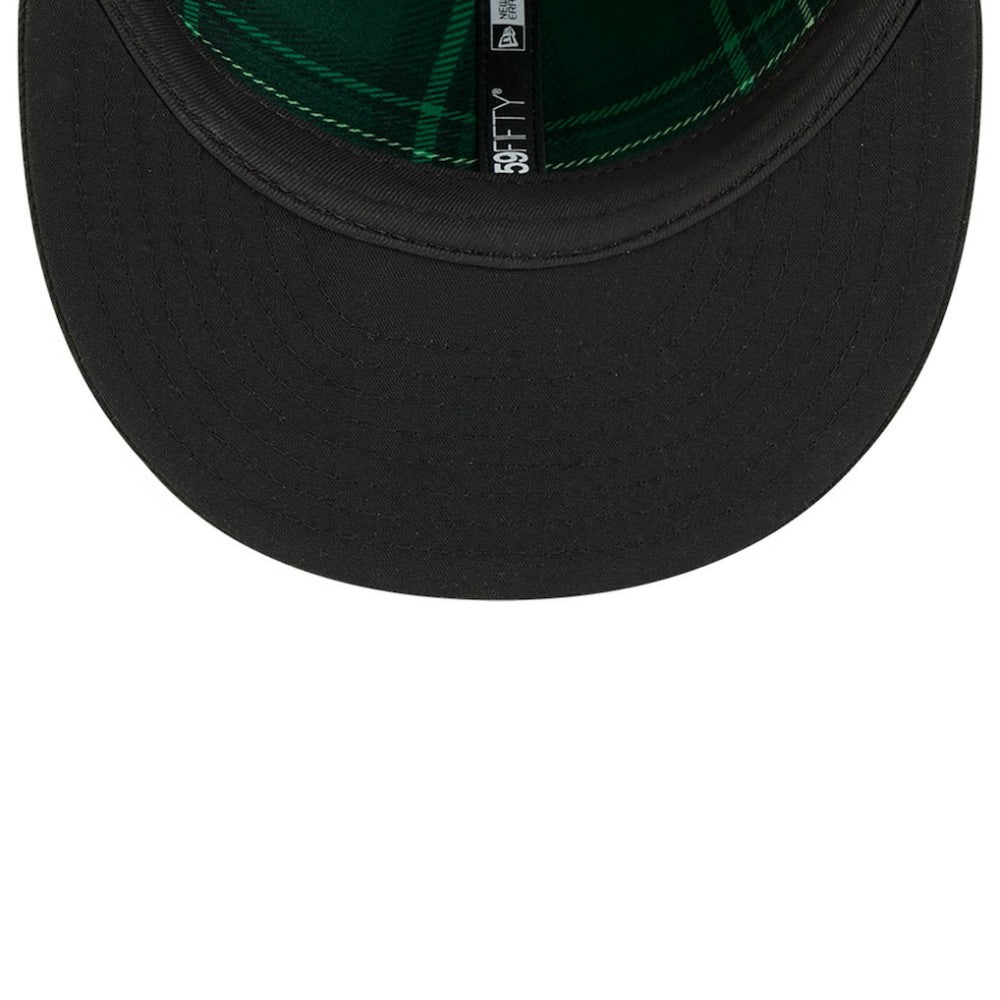 Black Atlanta Braves New Era 2026 St. Patrick's Day 59FIFTY Fitted Hat