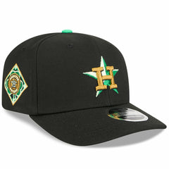 Black Houston Astros New Era 2026 St. Patrick's Day 9SEVENTY Adjustable Hat