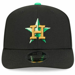 Black Houston Astros New Era 2026 St. Patrick's Day 9SEVENTY Adjustable Hat