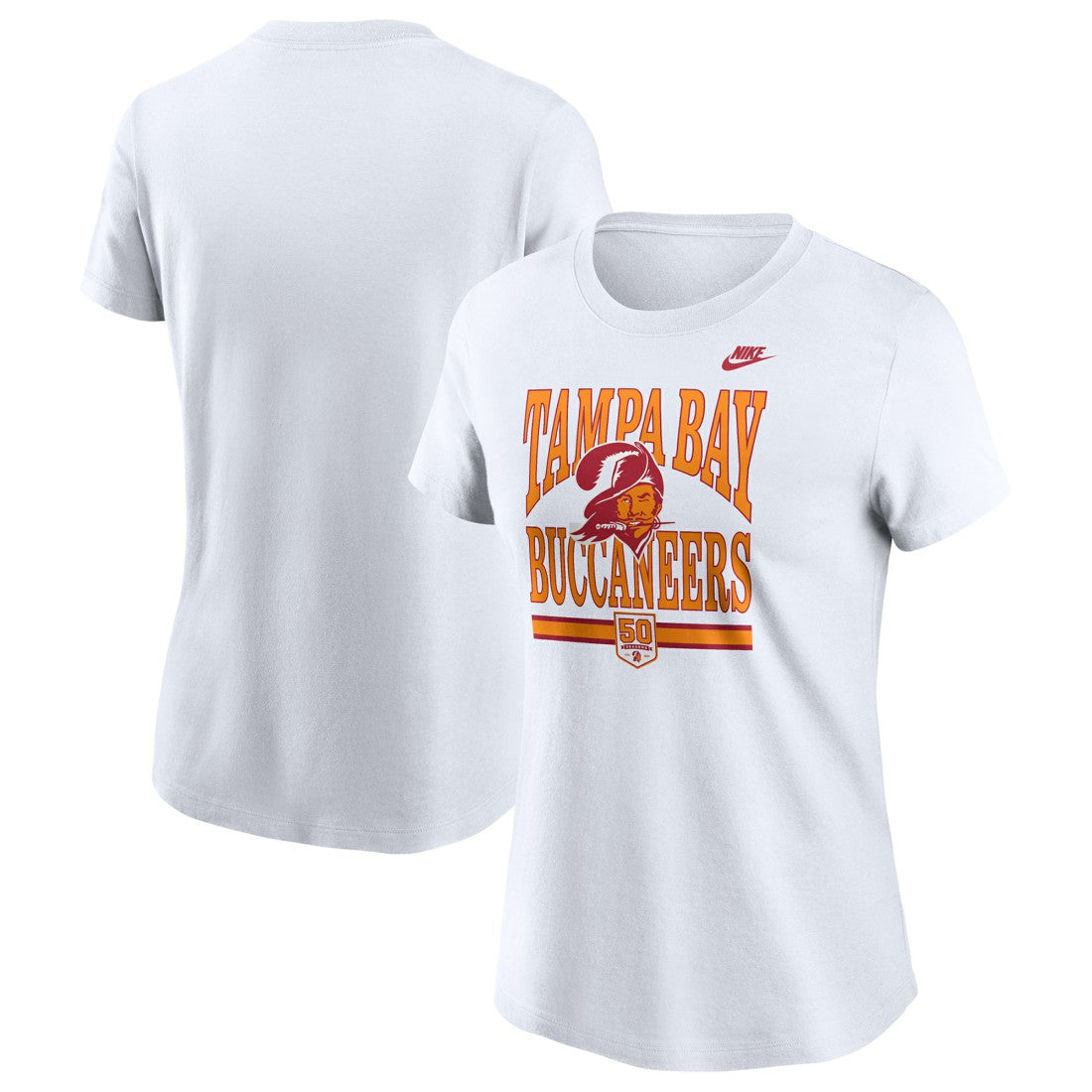Women's 50th Season T-Shirt - Tampa Bay Buccaneers T-shirts