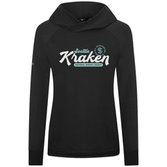 NHL Seattle Kraken Levelwear Women's Slender Monument Raglan Pullover Hoodie