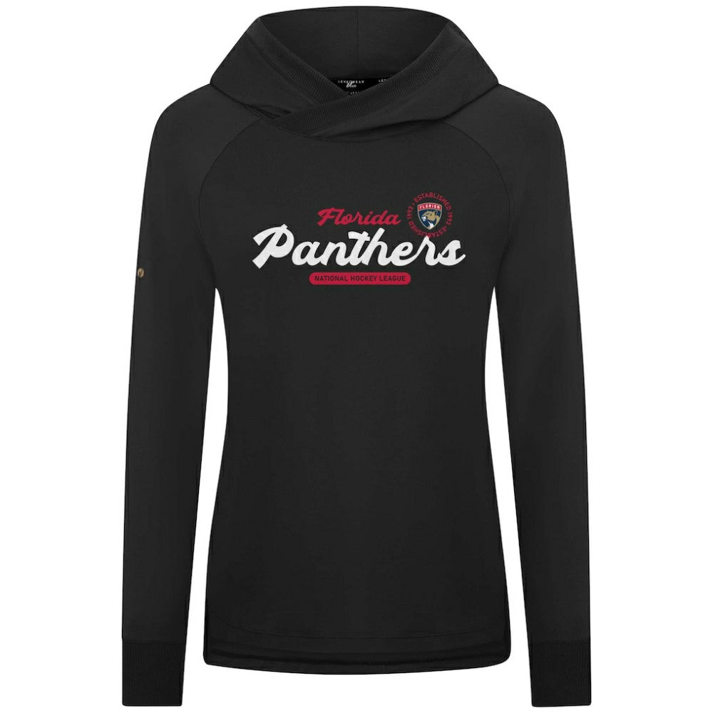 NHL Florida Panthers Levelwear Women's Slender Monument Raglan Pullover Hoodie
