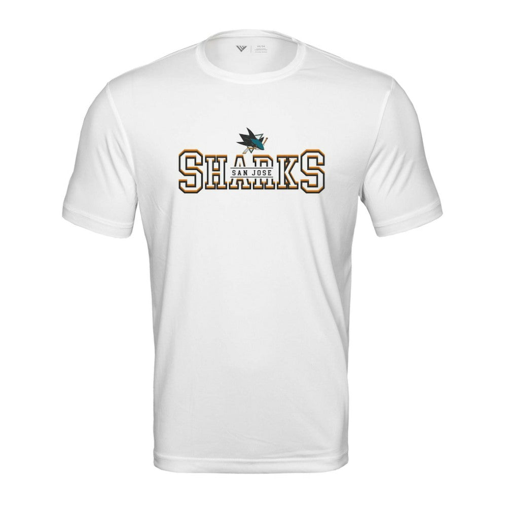 NHL San Jose Sharks Levelwear Anthem Journey Performance T-Shirt