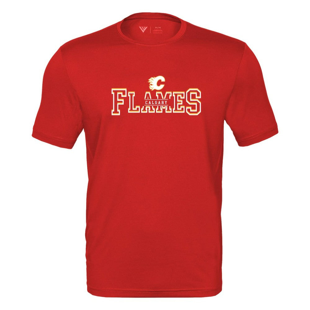 NHL Calgary Flames Levelwear Anthem Journey Performance T-Shirt