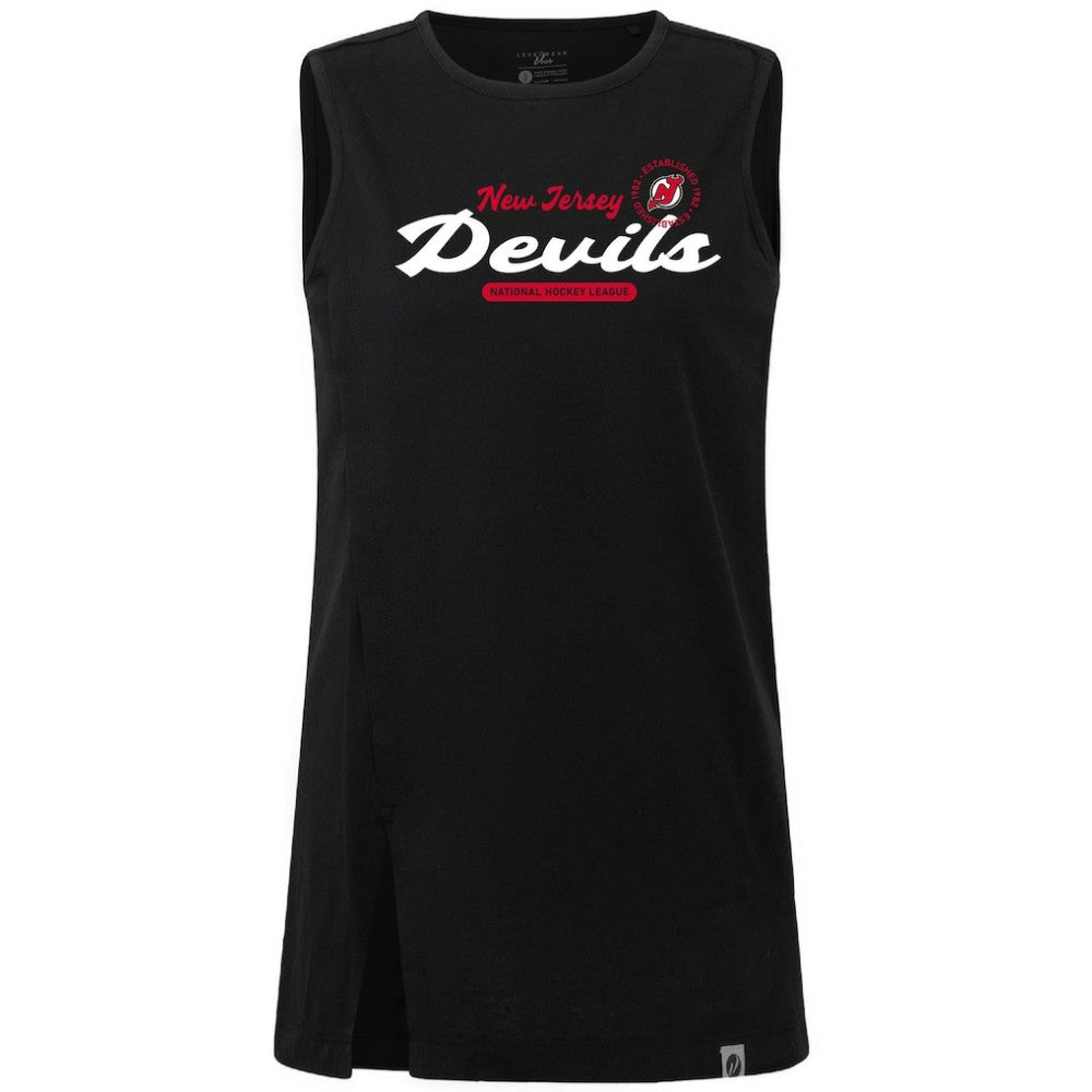 NHL New Jersey Devils Levelwear Women's Influx Monument Tank Top