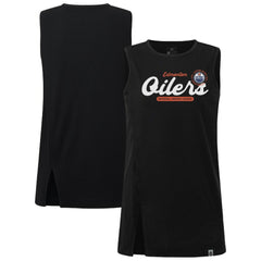 NHL Edmonton Oilers Levelwear Women's Influx Monument Tank Top