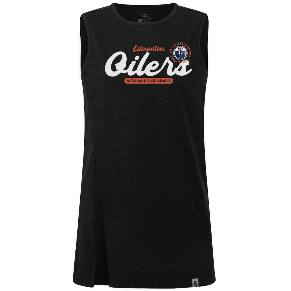 NHL Edmonton Oilers Levelwear Women's Influx Monument Tank Top