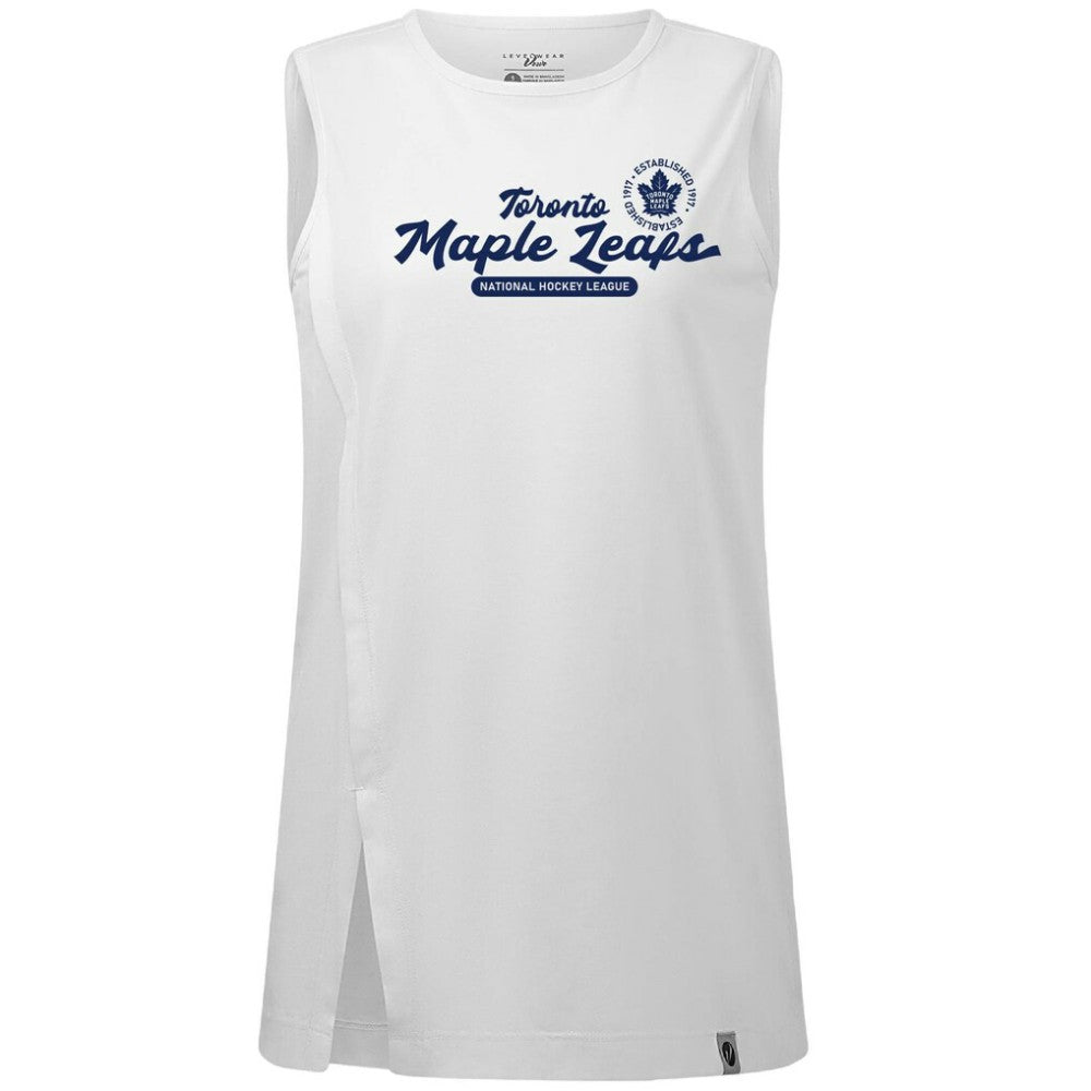 NHL Toronto Maple Leafs Levelwear Women's Influx Monument Tank Top