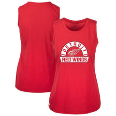 NHL Detroit Red Wings Levelwear Women's Macy Banner Arch Tank Top
