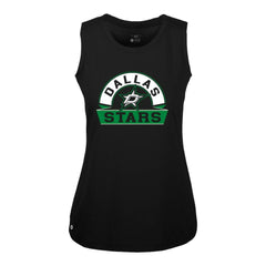 NHL Dallas Stars Levelwear Women's Macy Banner Arch Tank Top
