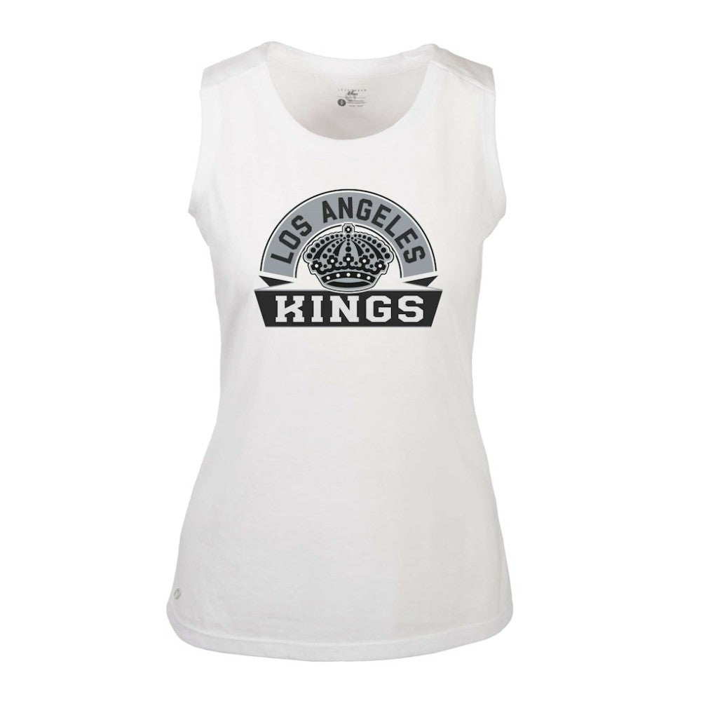 NHL Los Angeles Kings Levelwear Women's Macy Banner Arch Tank Top