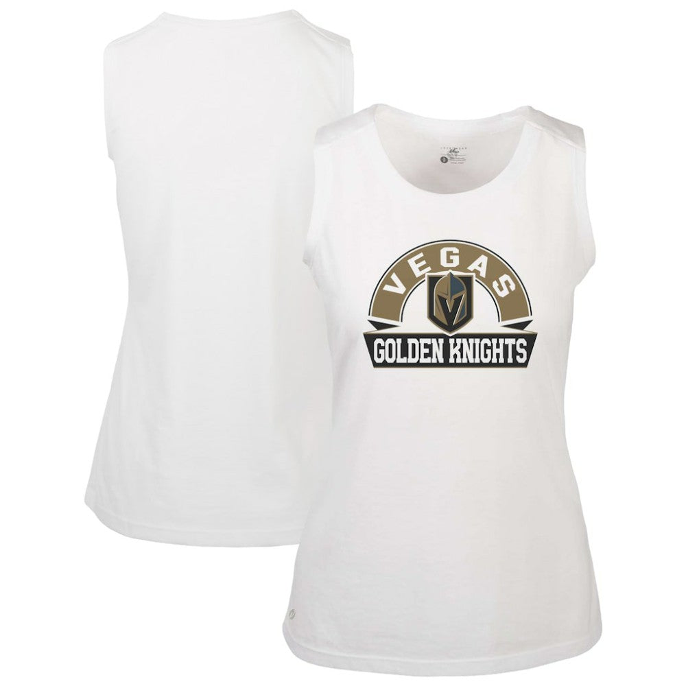 NHL Vegas Golden Knights Levelwear Women's Macy Banner Arch Tank Top