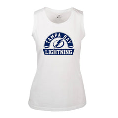 NHL Tampa Bay Lightning Levelwear Women's Macy Banner Arch Tank Top