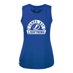 NHL Tampa Bay Lightning Levelwear Women's Macy Banner Arch Tank Top