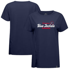 NHL Columbus Blue Jackets Levelwear Women's Influx Monument T-Shirt