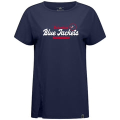 NHL Columbus Blue Jackets Levelwear Women's Influx Monument T-Shirt