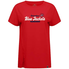 NHL Columbus Blue Jackets Levelwear Women's Influx Monument T-Shirt