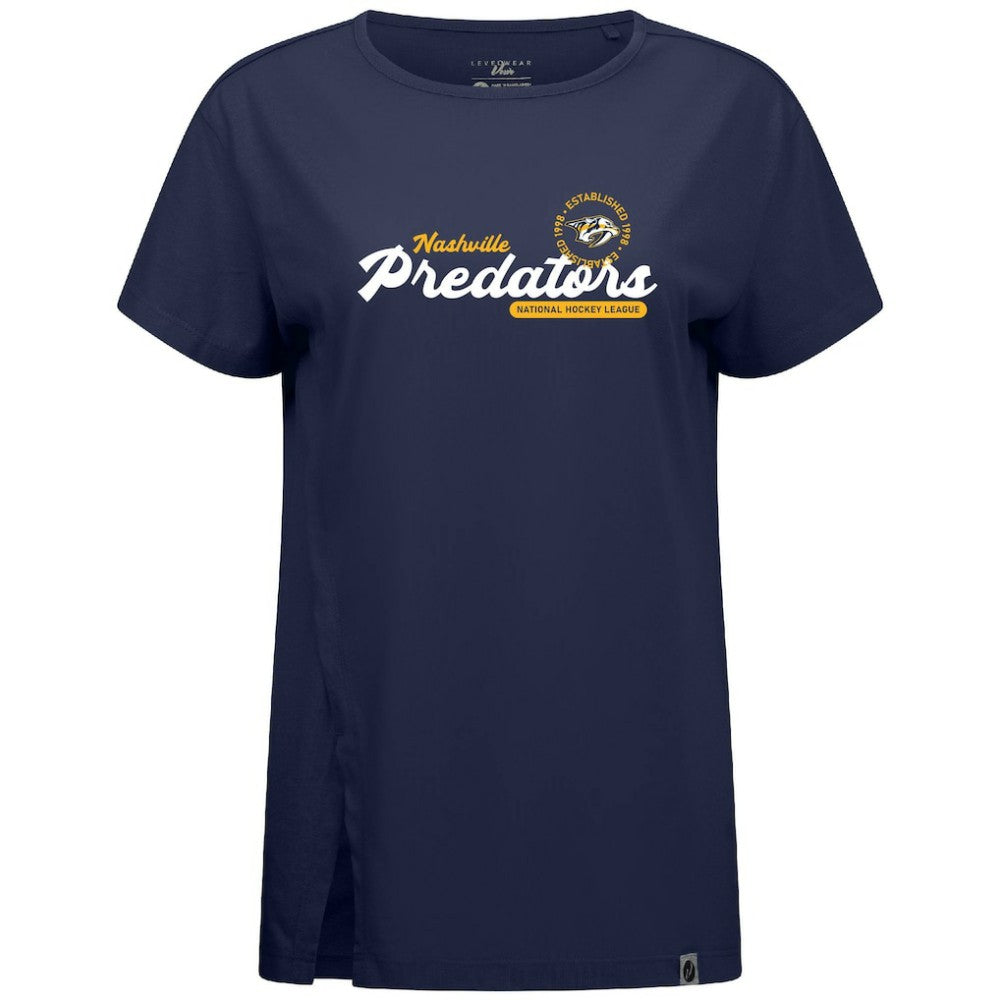NHL Nashville Predators Levelwear Women's Influx Monument T-Shirt