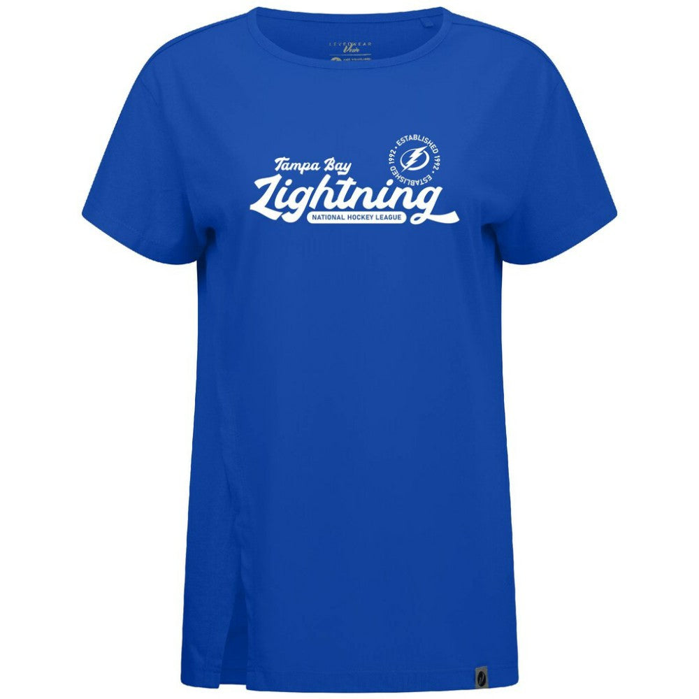 NHL Tampa Bay Lightning Levelwear Women's Influx Monument T-Shirt