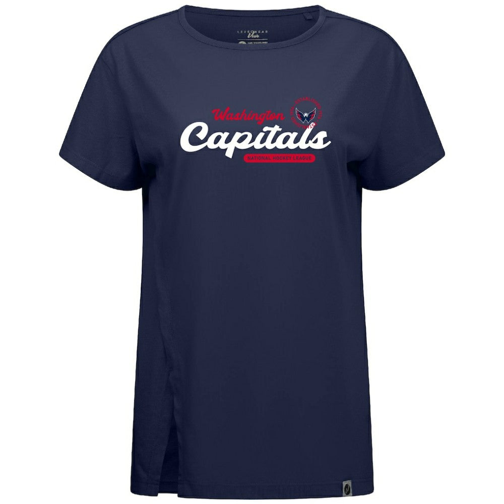 NHL Washington Capitals Levelwear Women's Influx Monument T-Shirt