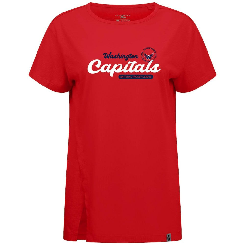 NHL Washington Capitals Levelwear Women's Influx Monument T-Shirt
