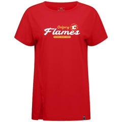 NHL Calgary Flames Levelwear Women's Influx Monument T-Shirt
