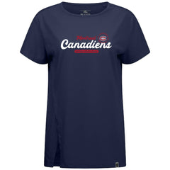 NHL Montreal Canadiens Levelwear Women's Influx Monument T-Shirt