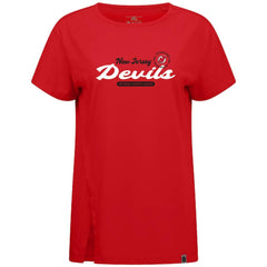 NHL New Jersey Devils Levelwear Women's Influx Monument T-Shirt