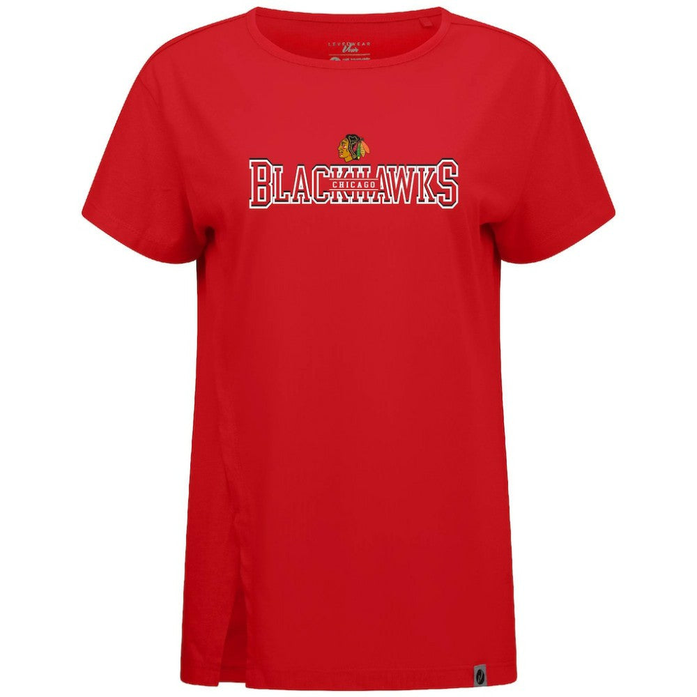 NHL Chicago Blackhawks Levelwear Women's Influx Journey T-Shirt
