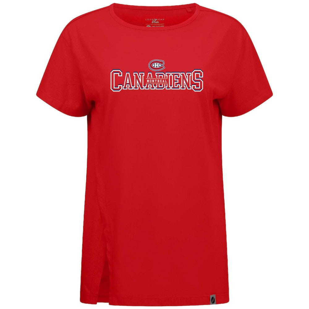 NHL Montreal Canadiens Levelwear Women's Influx Journey T-Shirt