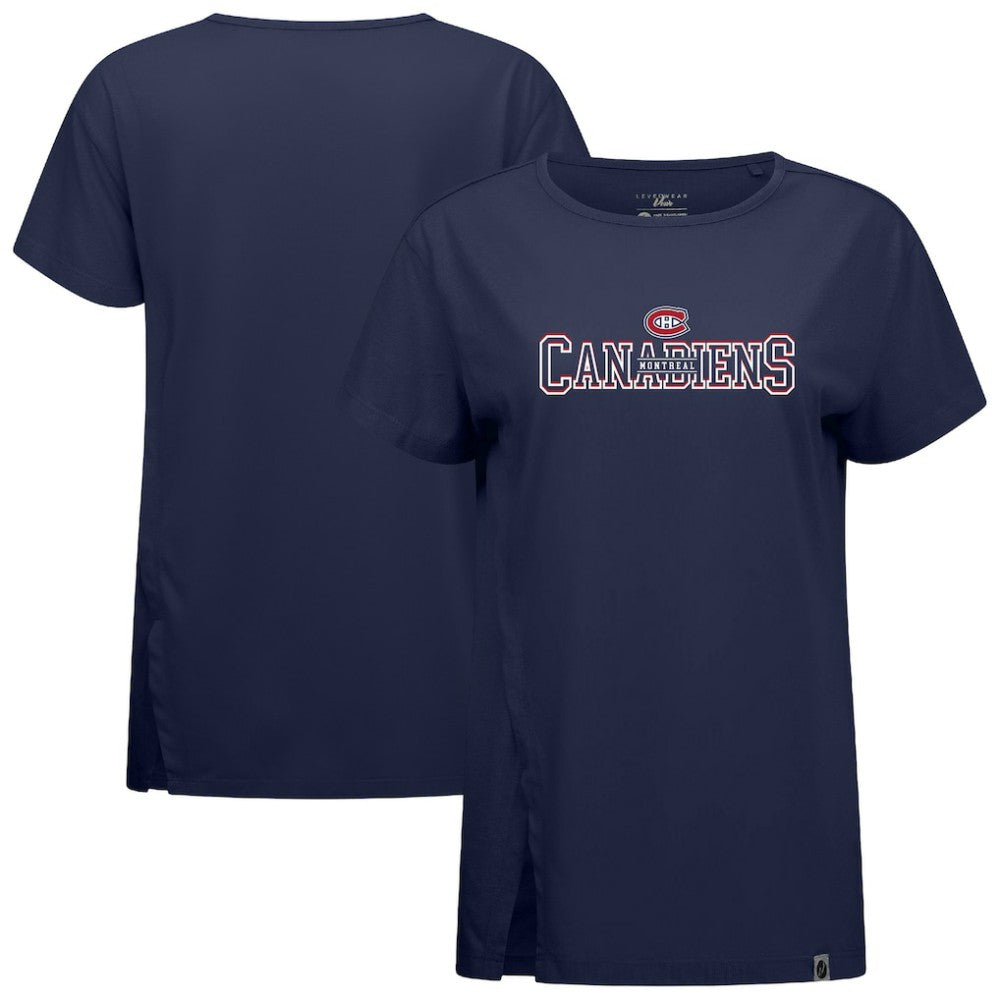 NHL Montreal Canadiens Levelwear Women's Influx Journey T-Shirt