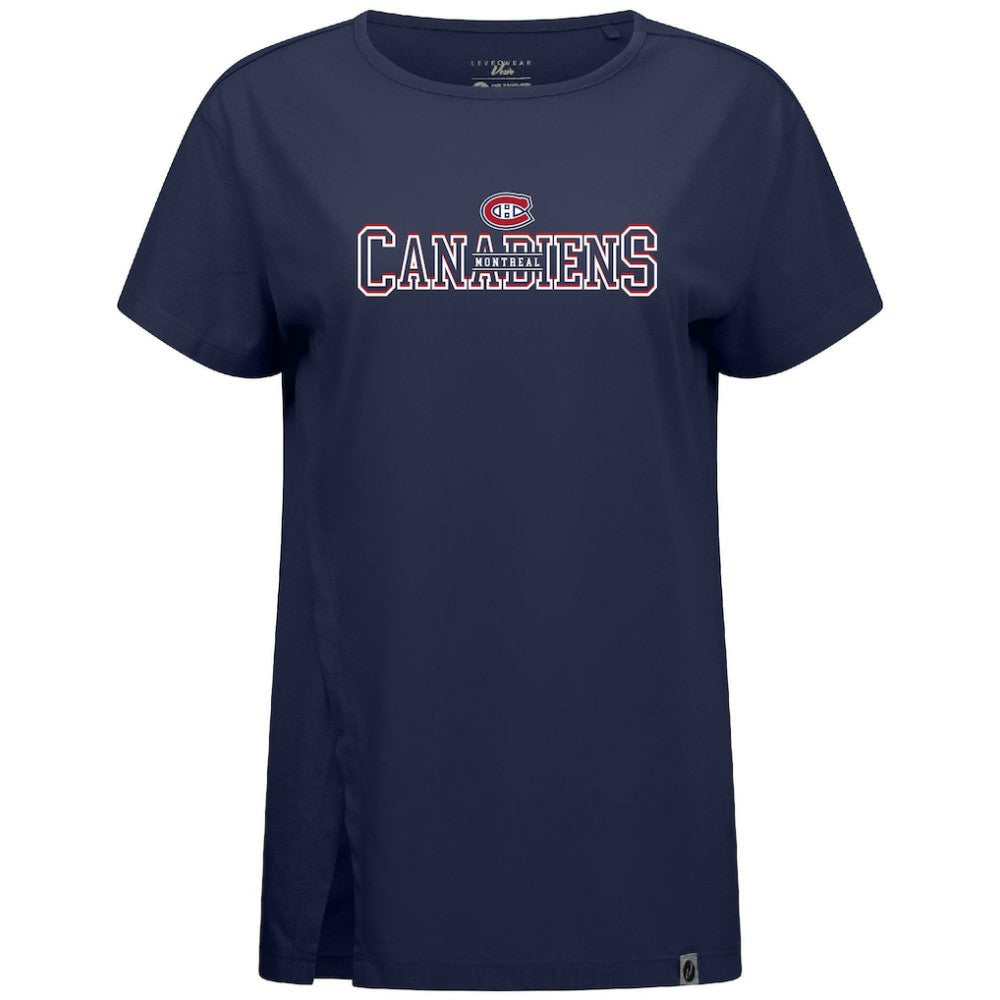 NHL Montreal Canadiens Levelwear Women's Influx Journey T-Shirt