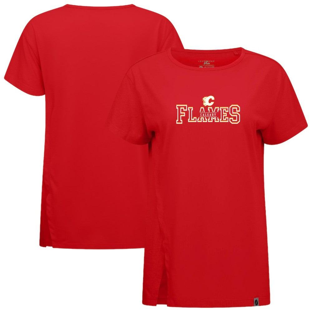 NHL Calgary Flames Levelwear Women's Influx Journey T-Shirt