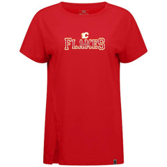 NHL Calgary Flames Levelwear Women's Influx Journey T-Shirt