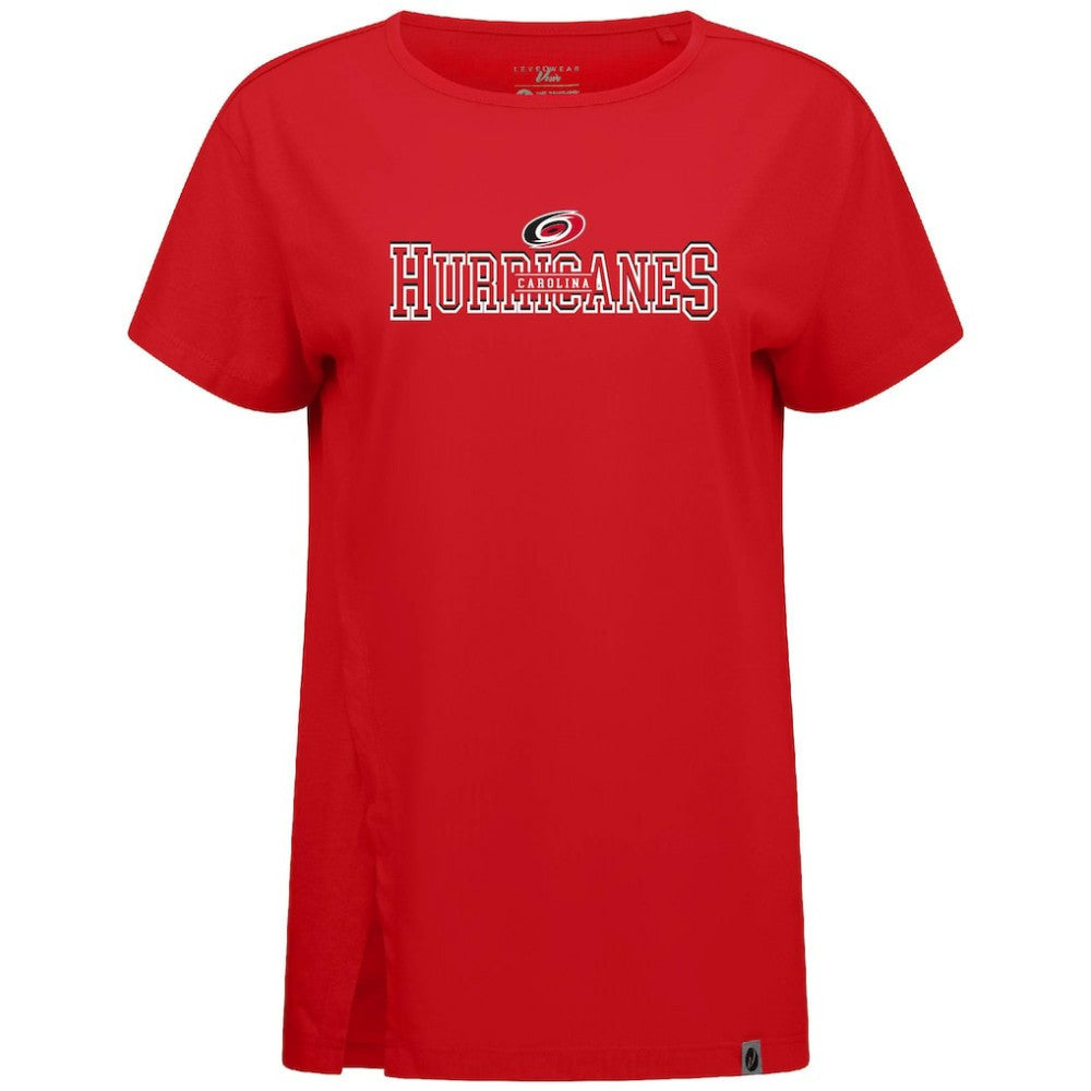 NHL Carolina Hurricanes Levelwear Women's Influx Journey T-Shirt