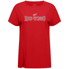 NHL Detroit Red Wings Levelwear Women's Influx Journey T-Shirt