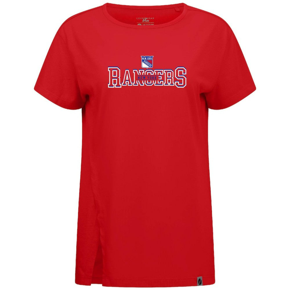 NHL New York Rangers Levelwear Women's Influx Journey T-Shirt