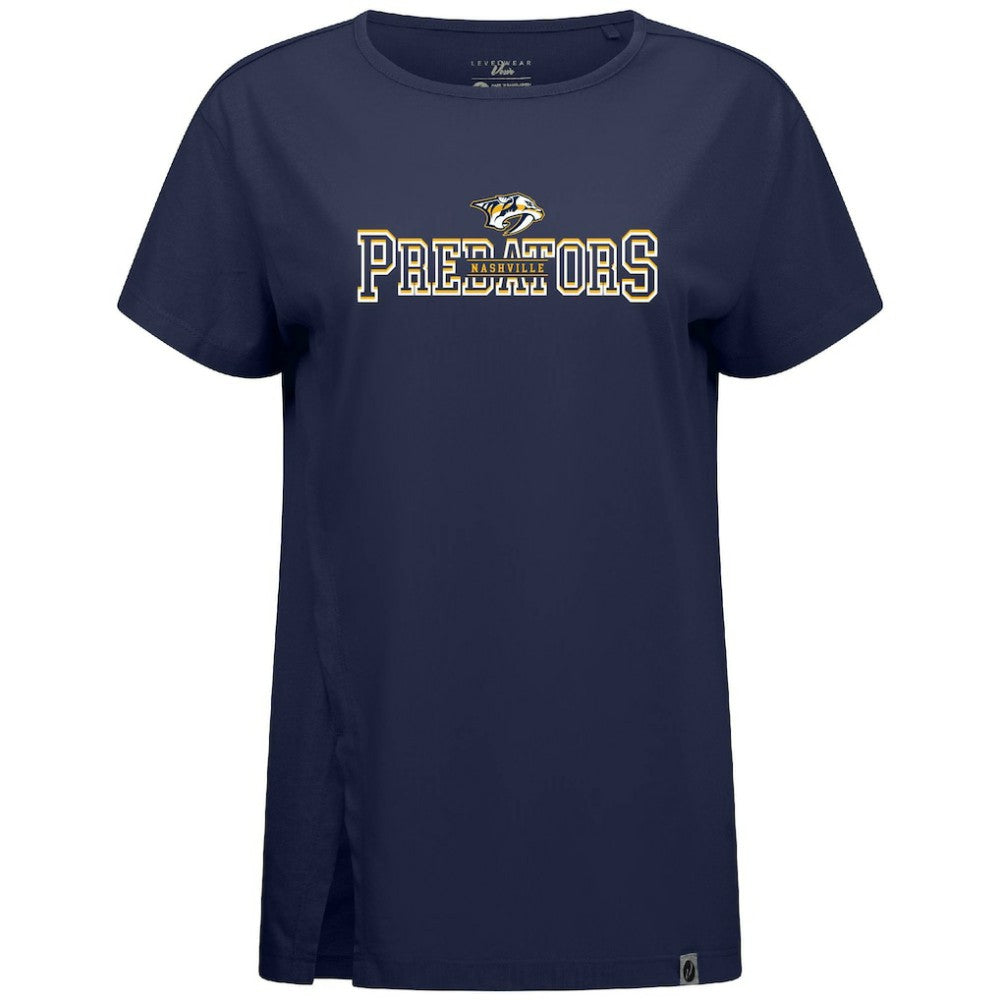 NHL Nashville Predators Levelwear Women's Influx Journey T-Shirt