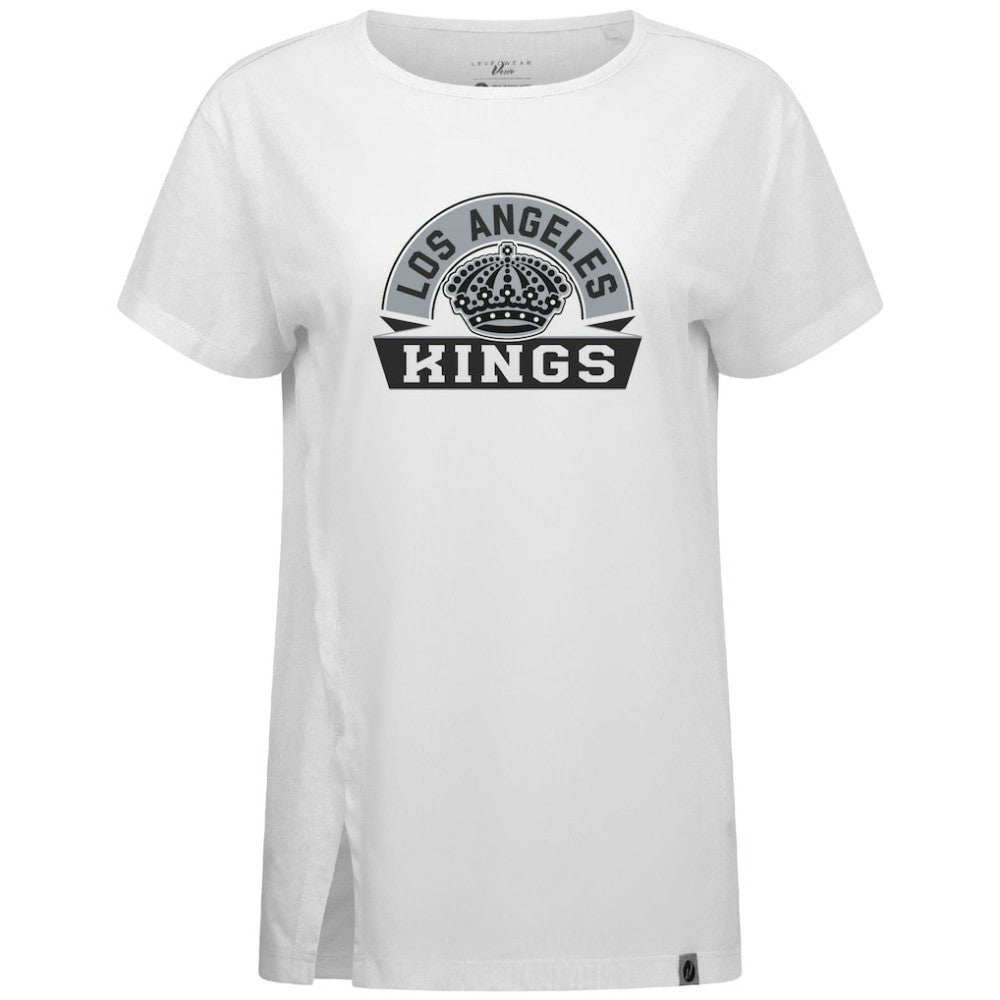 NHL Los Angeles Kings Levelwear Women's Influx Banner Arch T-Shirt